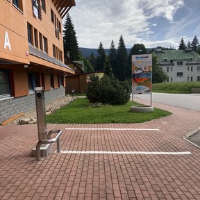 New charging station for electric cars