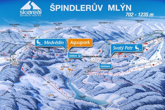 Skibalíček 7 nocí s polopenzí, aquaparkem a skipasem