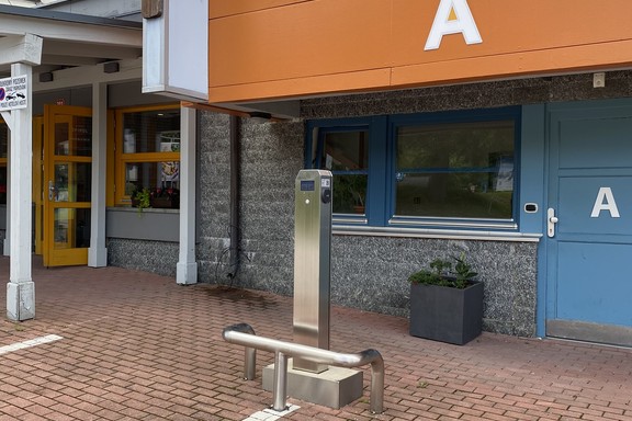 New charging station for electric cars