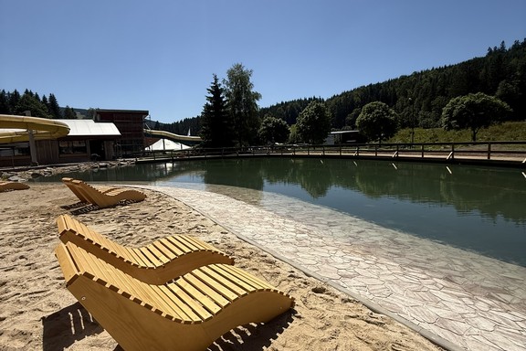 Neuer See im Resort Špindl