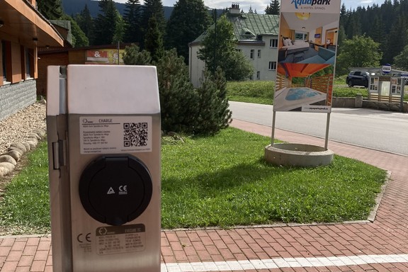 New charging station for electric cars