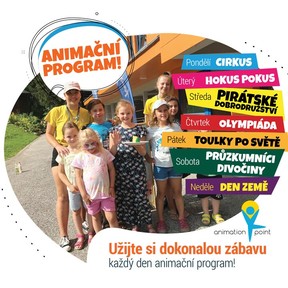 Letní dovolená s aquaparkem, animačním programem a jízdenkou na Špindlerovku zdarma