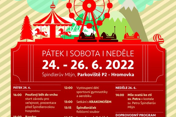 Špindlerovská pouť 24.-26.06.2022