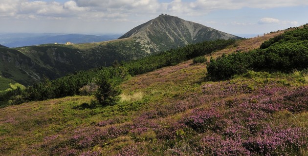 Snežka - the highest mountain of Czech