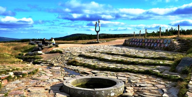 The source of the Labe river