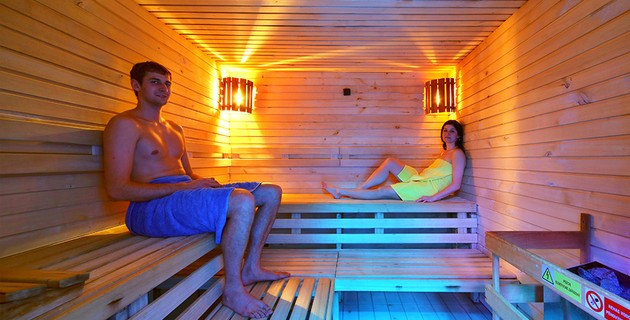 Finnische Sauna